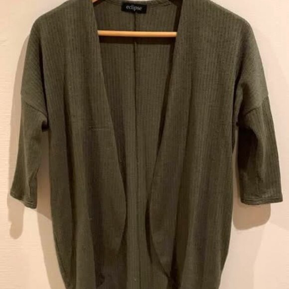 Olive Green Cardigan - Picture 1 of 3